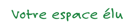 Votre espace elu